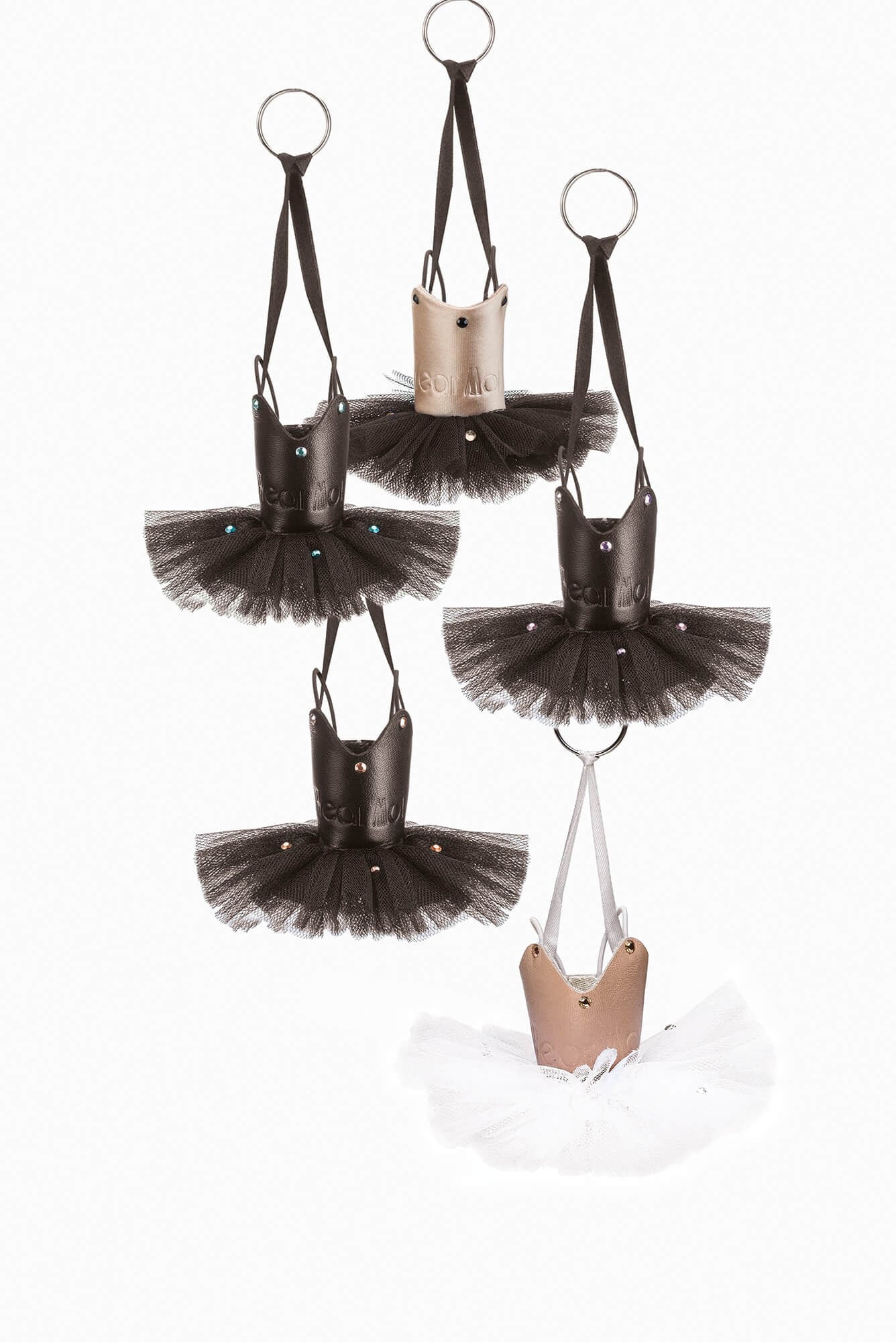 TUTU-SCHLÜSSELANHÄNGER AUS LEDER